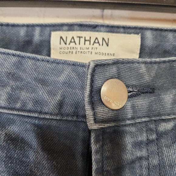 RW & CO Nathan Slim Fit Men's Jeans Dark Washed - 34 x 32 - Picture 3 of 3